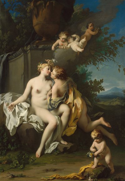 Flora e Zefiro da Jacopo Amigoni