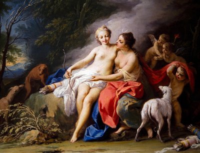 Giove e Callisto da Jacopo Amigoni