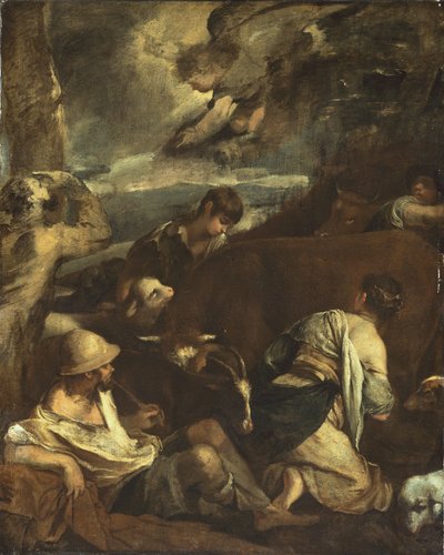 Annunciazione ai pastori da Jacopo Bassano