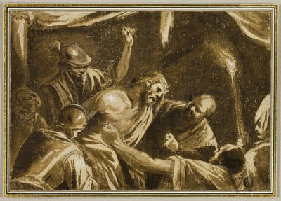 Cristo incoronato di spine da Jacopo Bassano
