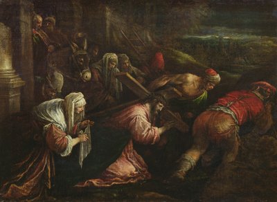 Cristo che porta la croce da Jacopo Bassano