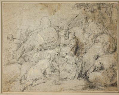 Il viaggio di Giacobbe in Egitto da Jacopo Bassano