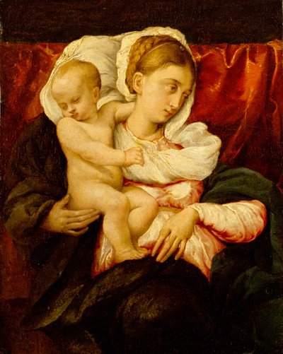 Madonna con Bambino da Jacopo Bassano