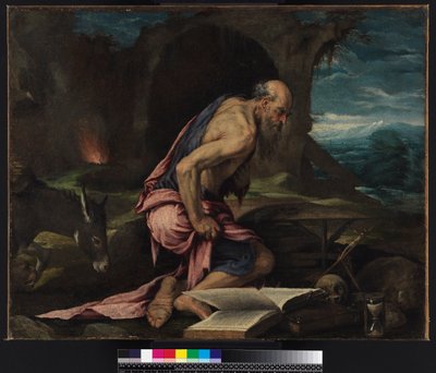 San Girolamo nel deserto da Jacopo Bassano