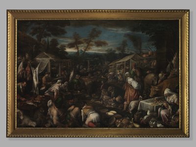 Il grande mercato da Jacopo Bassano