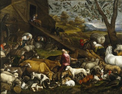 Gli animali salgono sull