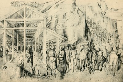Adorazione dei Magi, c1430-1460, 1943 da Jacopo Bellini