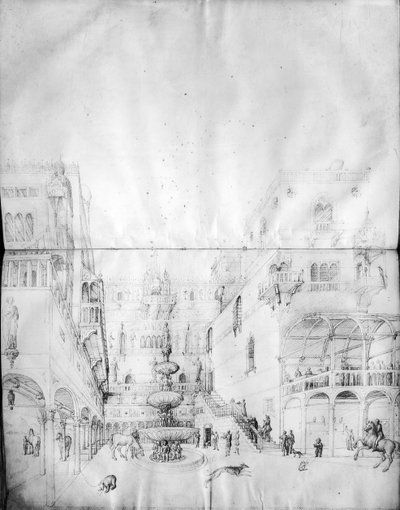 Palazzo di Erode da Jacopo Bellini