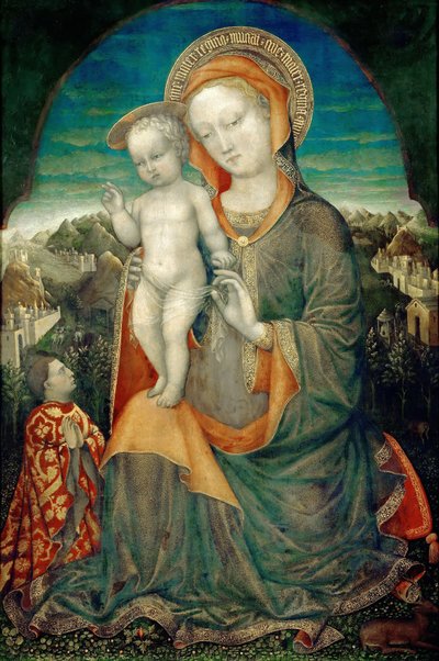 Madonna col Bambino di un Principe della Casa d