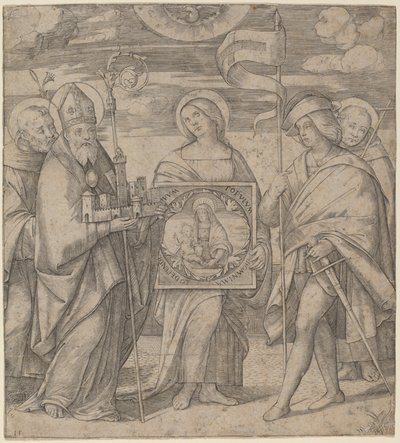 Santi patroni di Bologna da Jacopo Francia