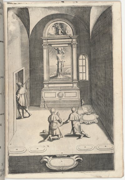 Cappella di San Sebastiano [tavola N] da Jacopo Ligozzi