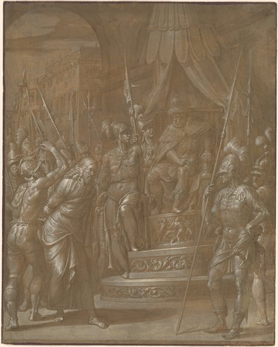 Cristo davanti a Erode da Jacopo Ligozzi