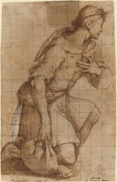 Pastore in Ginocchio da Jacopo Ligozzi