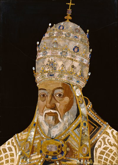 Ritratto di Papa Clemente VIII, 1600-1 da Jacopo Ligozzi