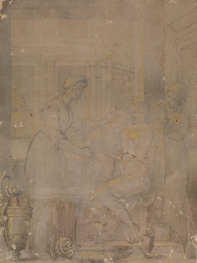 La toilette di Batsheba da Jacopo Ligozzi