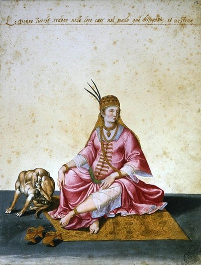 Donna turca da Jacopo Ligozzi