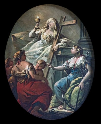 Le virtù teologali da Jacopo Marieschi