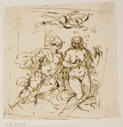 Cupido, Marte e Venere da Jacopo Palma