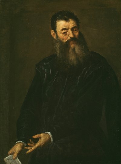 Ritratto di un gentiluomo, c. 1590 da Jacopo Palma