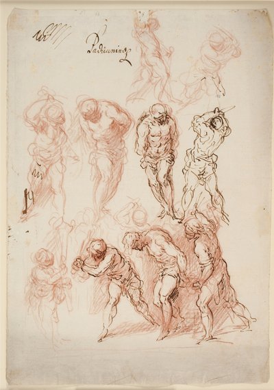 Studi per una flagellazione da Jacopo Palma