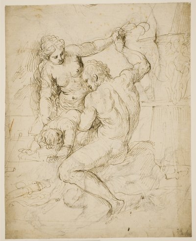 La punizione di Cupido da Jacopo Palma