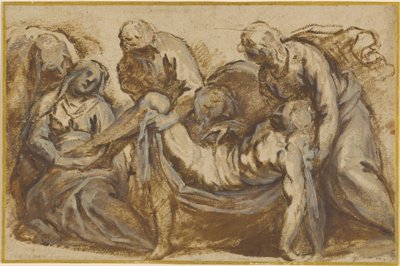 Cristo portato al sepolcro da Jacopo Palma il Giovane
