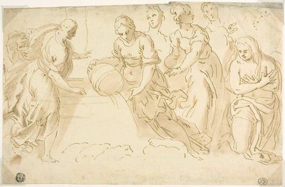 Giacobbe e Rachele al pozzo da Jacopo Palma il Giovane