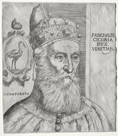 Ritratto di Pasquale Cicogna, Doge di Venezia da Jacopo Palma il Giovane
