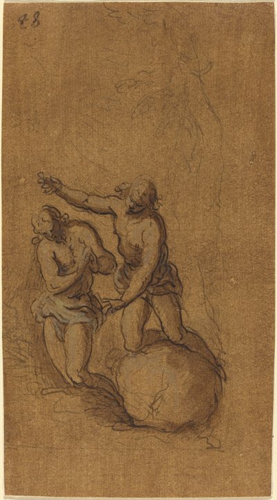 Il battesimo di Cristo da Jacopo Palma il Giovane