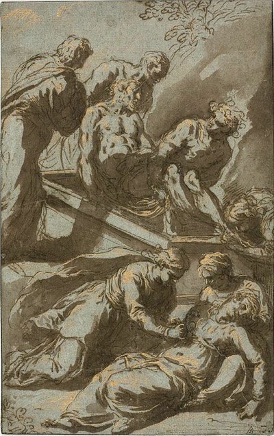 La sepoltura di Cristo da Jacopo Palma il Giovane
