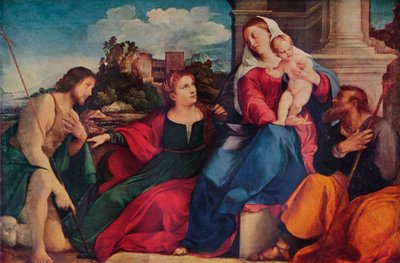 Sacra Conversazione da Jacopo Palma il Vecchio