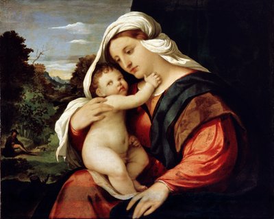 Vergine e Bambino da Jacopo Palma il Vecchio