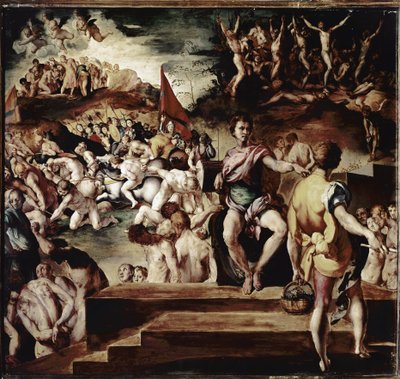 Martirio di San Maurizio e della leggendaria Legione Tebana Romana o martirio degli undicimila da Jacopo Pontormo
