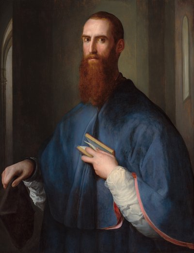Monsignor della Casa, probabilmente 1541-1544 da Jacopo Pontormo