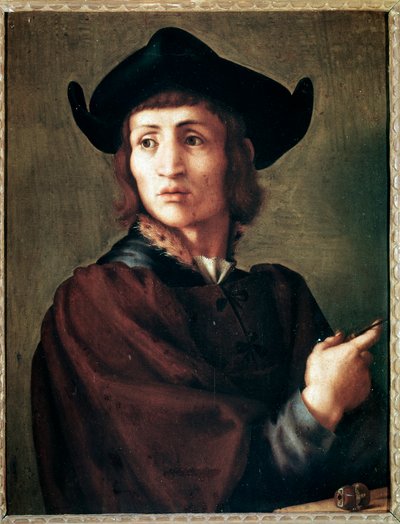 Ritratto di un gioielliere da Jacopo Pontormo