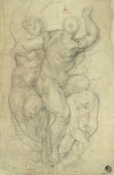 Studio per un gruppo di nudi da Jacopo Pontormo