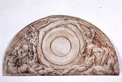 Studio per una lunetta da Jacopo Pontormo