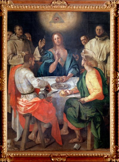 Cena in Emmaus da Jacopo Pontormo