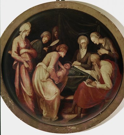 La nascita di San Giovanni Battista da Jacopo Pontormo