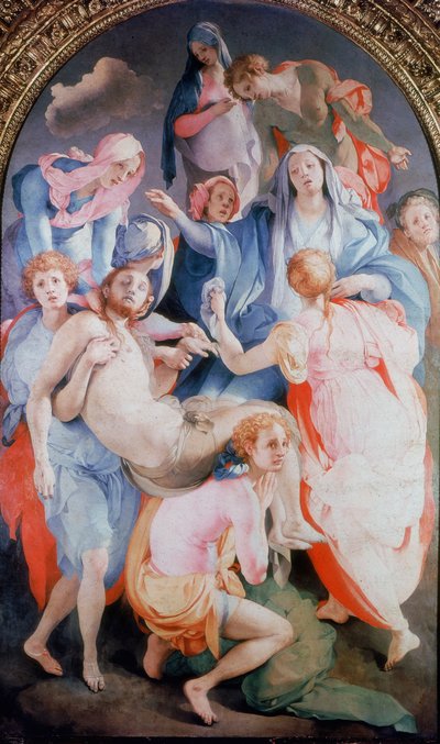 La deposizione dalla croce, 1526-1528 da Jacopo Pontormo