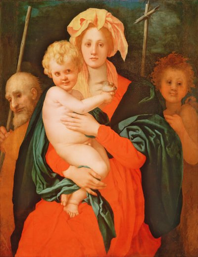 La Vergine e il Bambino con San Giuseppe e Giovanni Battista da Jacopo Pontormo