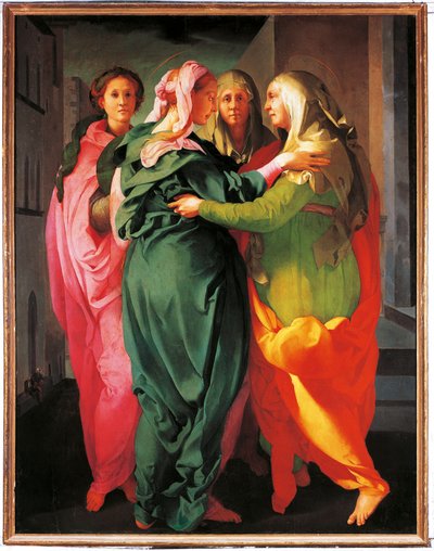 La Visitazione da Jacopo Pontormo