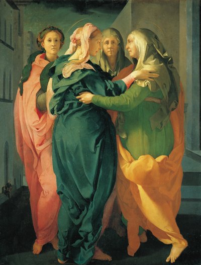 La visitazione, c. 1530 da Jacopo Pontormo