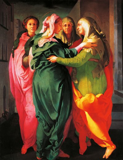 La visitazione, c. 1530 da Jacopo Pontormo