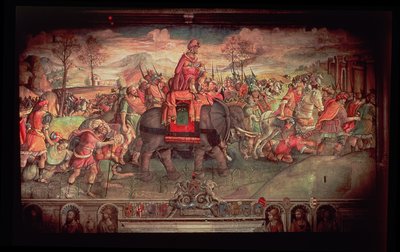 Annibale attraversa le Alpi da Jacopo Ripanda
