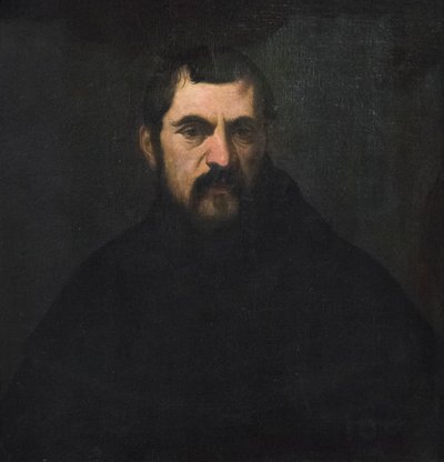 Ritratto di un monaco da Jacopo Robusti (attr. to) Tintoretto
