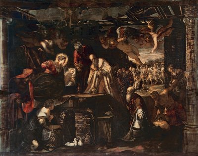 Adorazione dei Magi da Jacopo Robusti Tintoretto