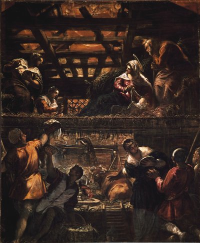 Adorazione dei Pastori da Jacopo Robusti Tintoretto