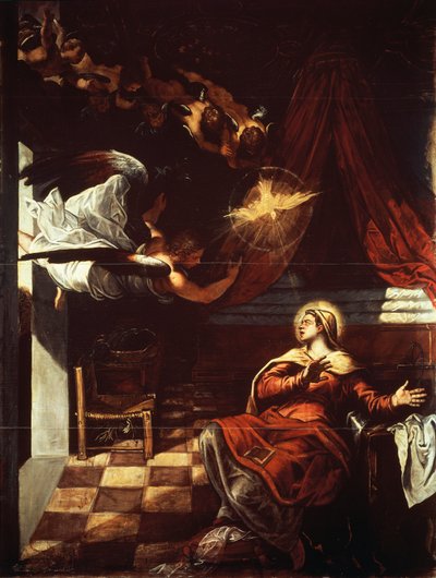 Annunciazione da Jacopo Robusti Tintoretto