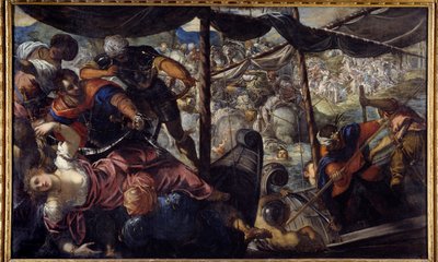 Battaglia tra Turchi e Cristiani da Jacopo Robusti Tintoretto
